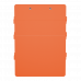 4-Fold ISO Clipboard - Orange